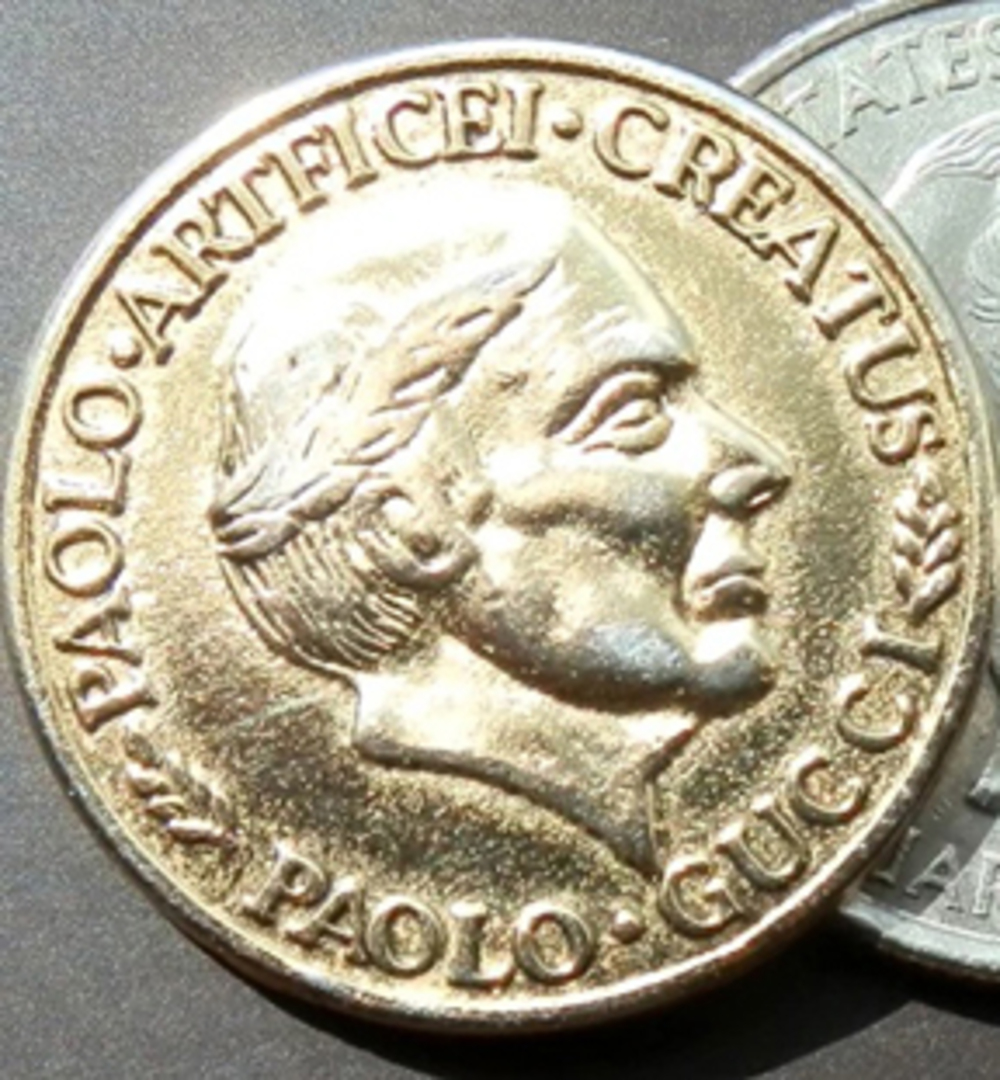 Gucci Coin 1980's by Paolo Gucci